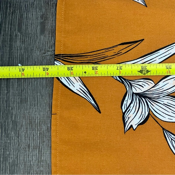 Target A New Day Orange Floral shift dress L - Picture 6 of 6